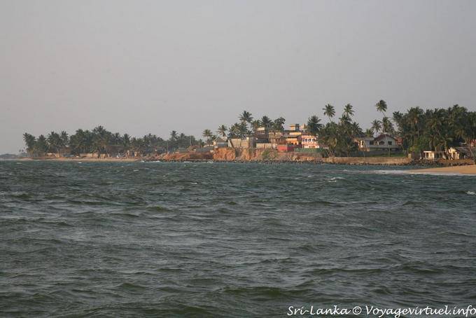 Estuary of Bentara river, Beruwela - Ceylan Sri Lanka