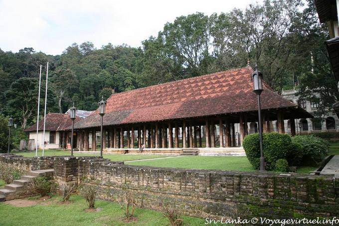 Audience Hall, Temple of the Tooth Relic, Kandy - Ceylan Sri Lanka