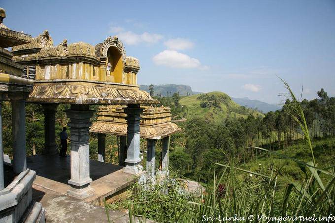 Temple vers Patana, Avissawella-Hatton-Nuwara Eliya Highway - Ceylan Sri Lanka