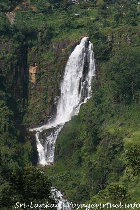 Autre vue sur les cascades de Devon - Ceylan Sri Lanka