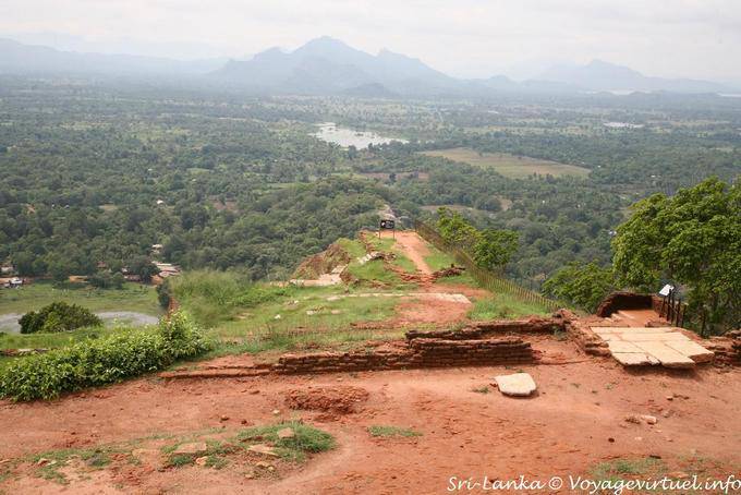 Panorama sur le massif du pic d'Adam, Sigirîya Mount - Ceylan Sri Lanka