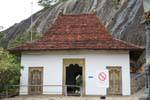 Le Vahalkada, entrée du Temple, Golden Rock Temple, Dambulla, Ceylan Sri Lanka.