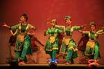 Spectacle de danse folklorique kandienne, Kandy, Ceylan Sri Lanka.