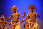 Danse uḍaraṭa näṭum, littéralement danse du haut pays, Kandy, Ceylan Sri Lanka.