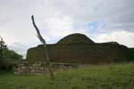 Le Thuparama stupa, plus ancienne construction du site, Medirigiriya, Ceylan Sri Lanka.