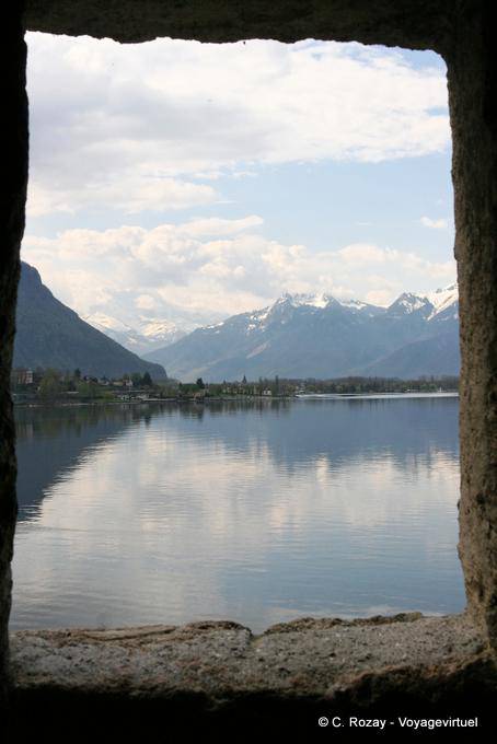 Reflets des Alpes, Chillon, Montreux - Suisse