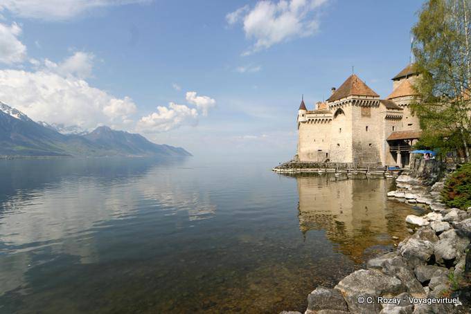 Merveilleux Château de Chillon, Montreux - Suisse