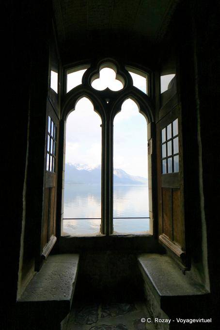 Contre-jour, Château de Chillon - Suisse