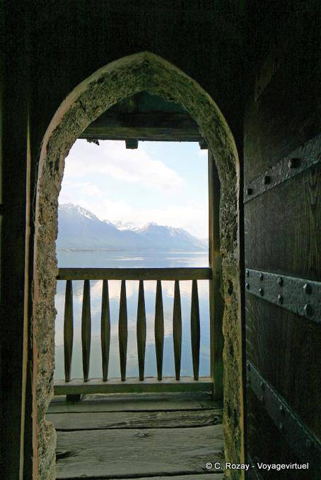 Balcon sur lac, Château de Chillon - Suisse