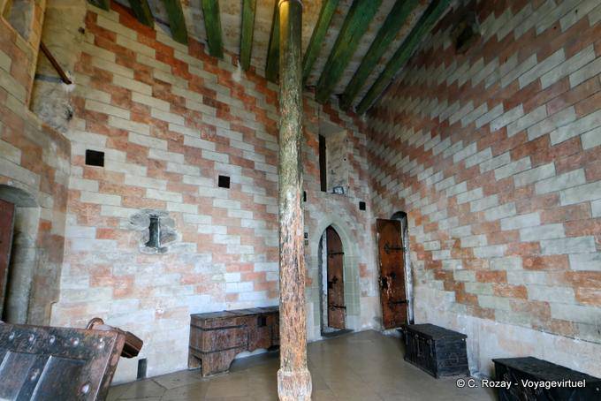 Géométrie murale, Château de Chillon - Suisse