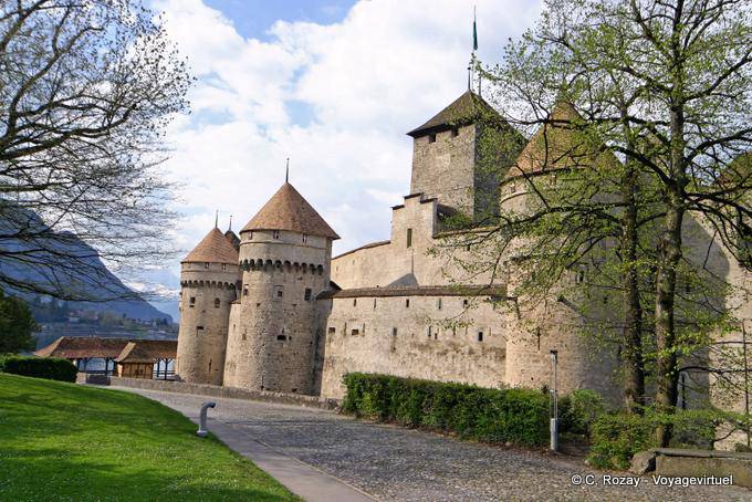 Château médiéval de Chillon 9 - Suisse