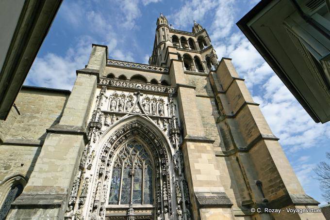 Lausanne, gothic art cathédrale - Suisse