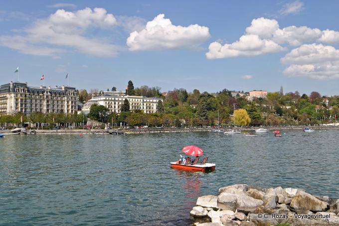 Panoramique sur Ouchy - Suisse