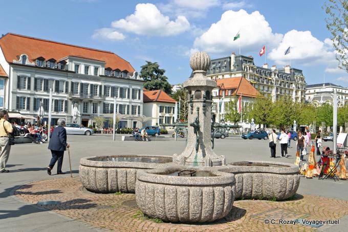 Fontaine à Ouchy - Suisse