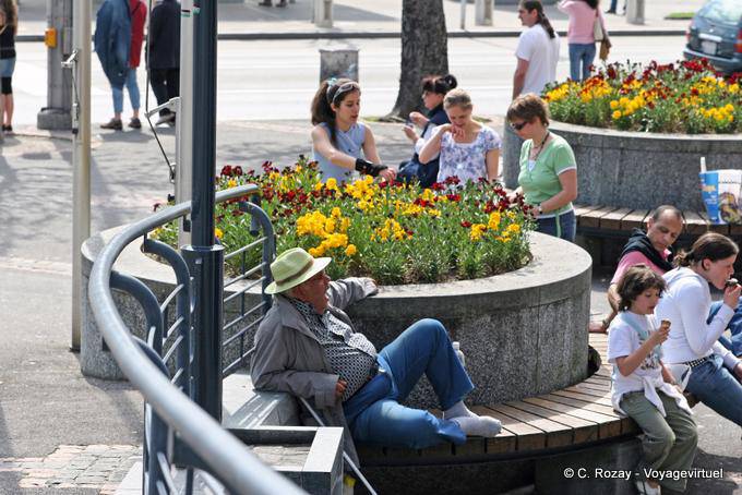 Ouchy, Repos dominical - Suisse