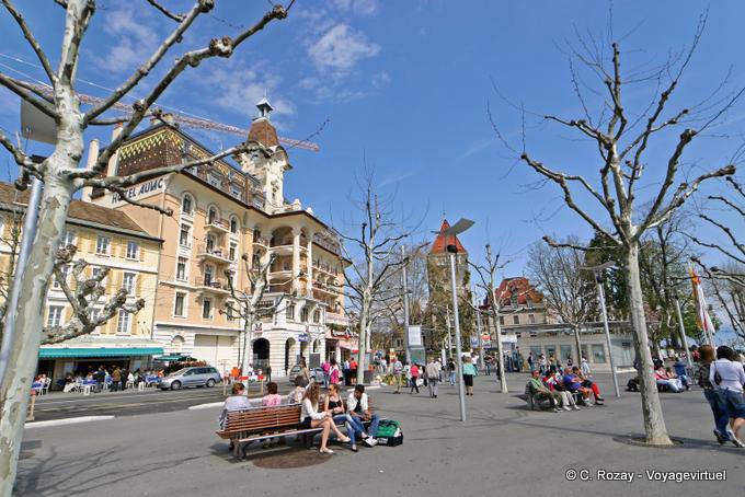 Sur les quais d'Ouchy - Suisse