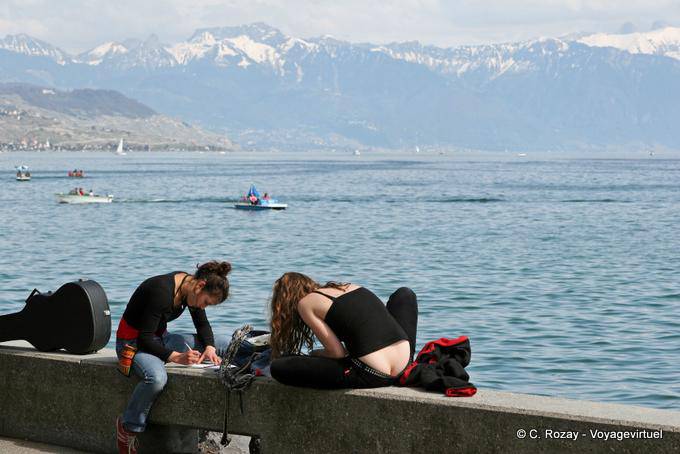 Charmeuses studieuses, Ouchy - Suisse
