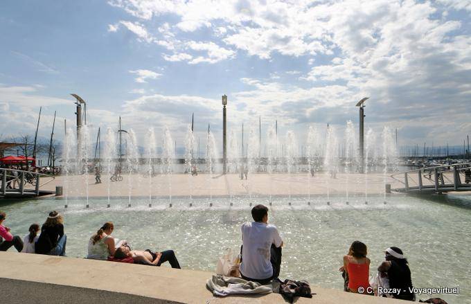 Bronzette à Ouchy - Suisse