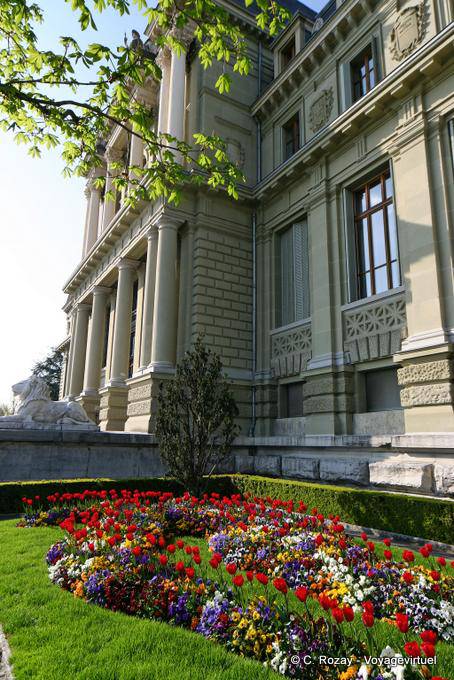 Fleurs de justice, Lausanne Montbenon - Suisse