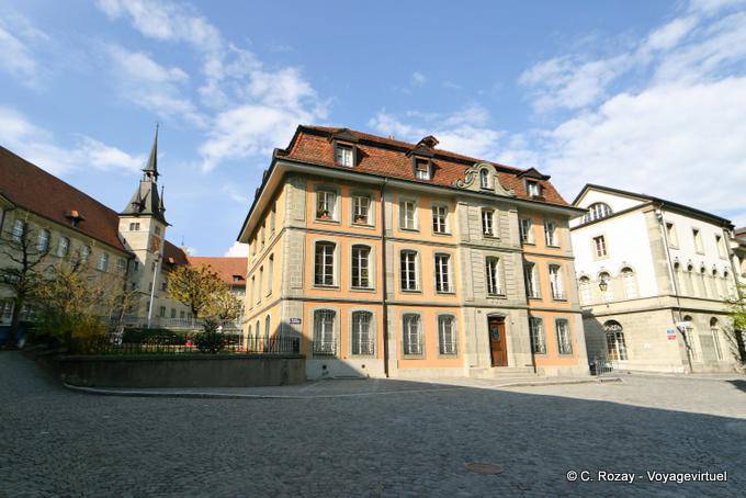 Bâtiment de la cité, Lausanne - Suisse