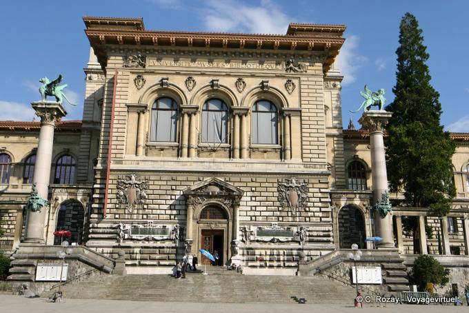 Style Renaissance florentine, Lausanne, Palais de Rumine - Suisse