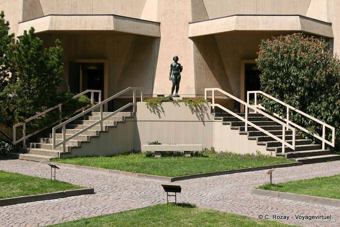 Arrière du bâtiment de la Fondation Gianadda - Suisse