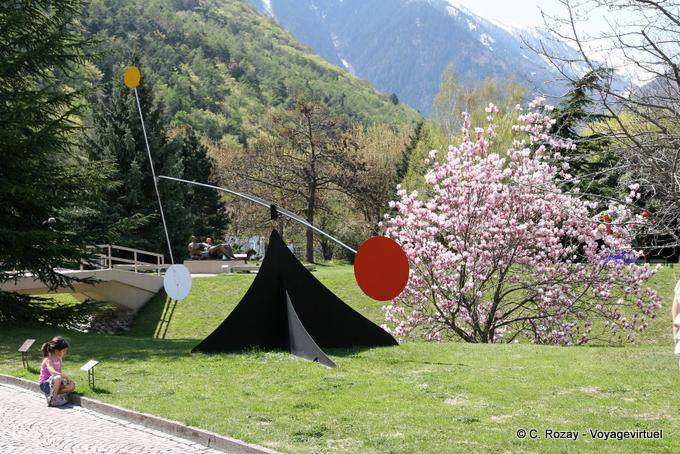 Brasilia, stabile mobile, Alexander Calder, (1965), Martigny Fondation Gianadda - Suisse