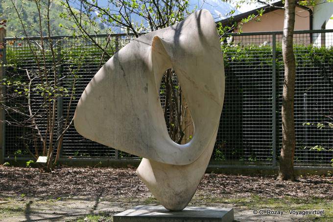 Oeuvre de Max Bill, Martigny, fondation Gianadda - Suisse