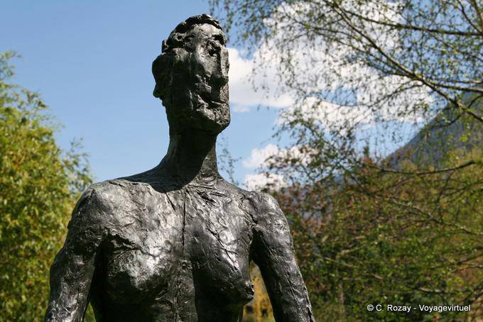 Double profil, Germaine Richier, La Vierge Folle, 1946, bronze, Fondation Gianadda - Suisse