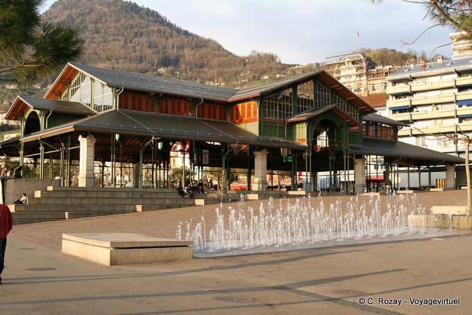 La Place du marché, Montreux - Suisse