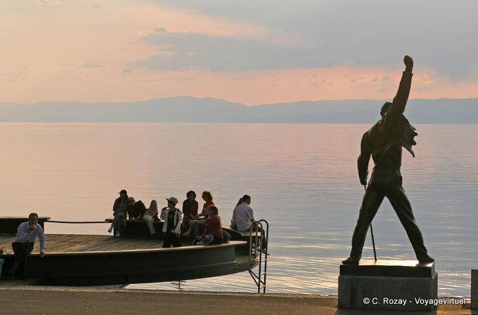 Freddie Mercury Memorial, Montreux - Suisse