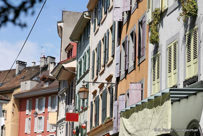 Couleurs de façades, Vevey - Suisse
