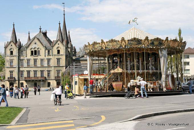 Manège et Château de l'Aile, Vevey - Suisse