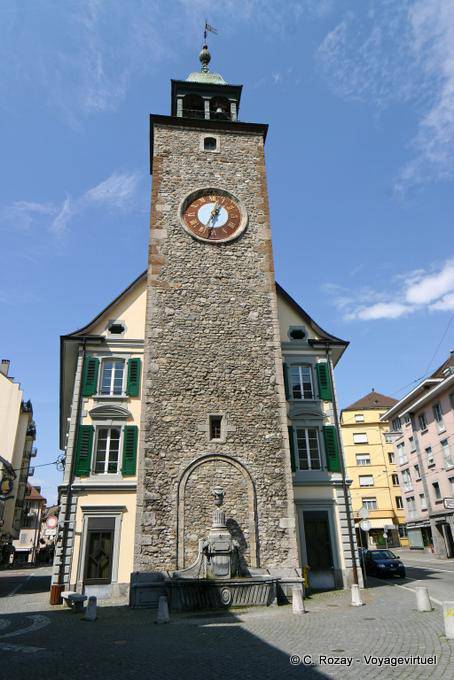 La Tour de l'Horloge, Vevey - Suisse