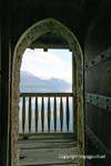 Balcon sur lac, Château de Chillon, Suisse.