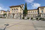 Façade du Palais de Rumine, Lausanne, Suisse.