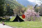 Brasilia, stabile mobile, Alexander Calder, (1965), Martigny Fondation Gianadda, Suisse.