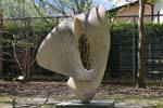 Oeuvre de Max Bill, Martigny, fondation Gianadda, Suisse.