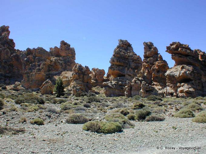 Dans la caldera du Teide, Ténérife