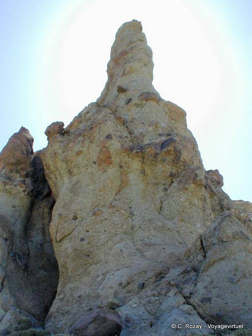 Piton de soufre, parc du Teide, Ténérife