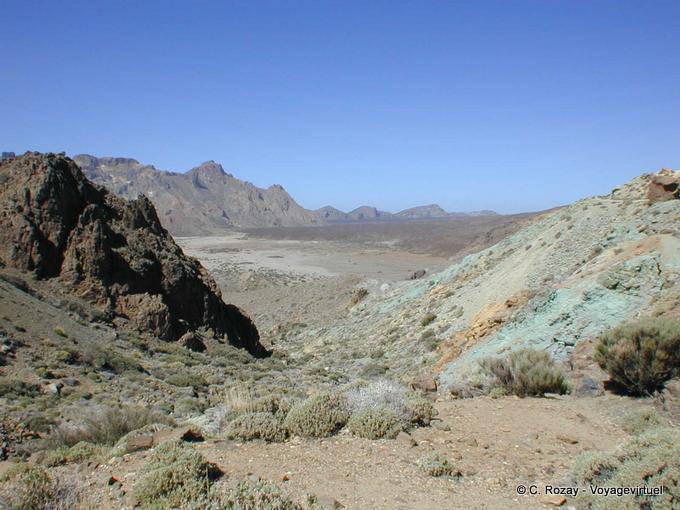Couleurs de la Caldera, Teide, Ténérife