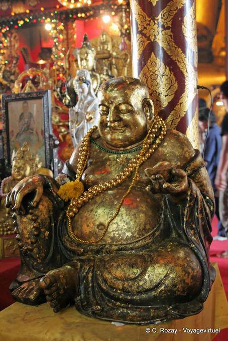 Grand bouddha chinois, Wat Phanan Choeng, Ayutthaya - Thaïlande
