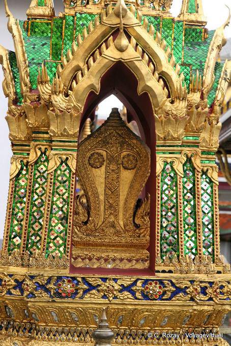 Monument à Rama, Wat Phra Kaeo, Bangkok - Thaïlande