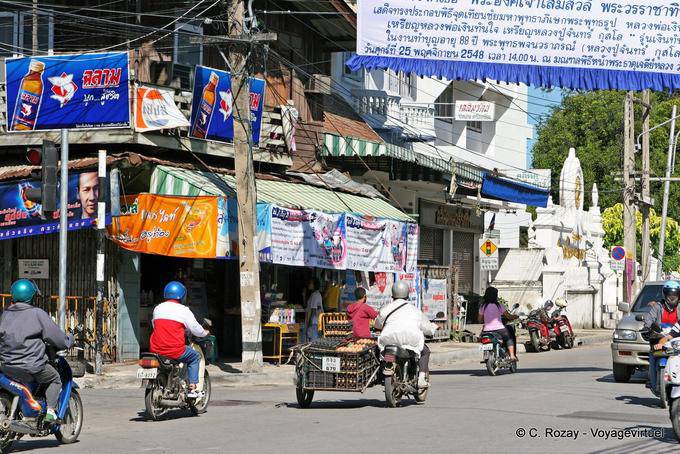 Rue de la Rose du Nord, Chiang Mai - Thaïlande
