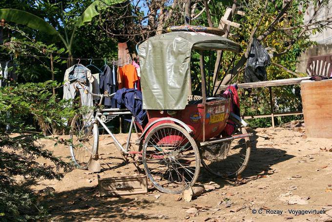 Rickshaw habité, Chiang Mai - Thaïlande