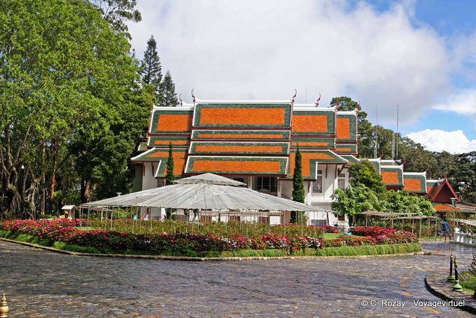 Jardin de roses(Suan Suwaree) et Bhubing, Phuping Palace, Chiang Mai - Thaïlande