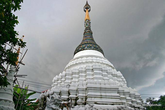 Chiang Mai Temple, Chedi du Wat Suan Dok - Thaïlande