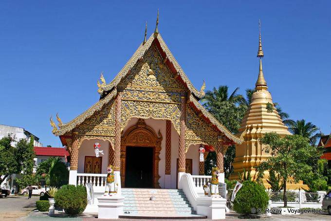 Wat Chai Phrakiat, Chiang Mai Temple - Thaïlande