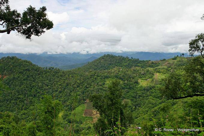 Point de vue bucolique, Chiang Mai - Thaïlande