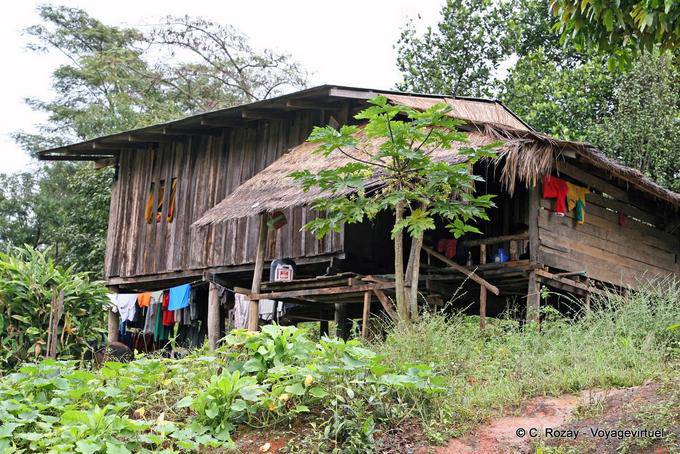 Habitat paysan, Chiang Mai - Thaïlande